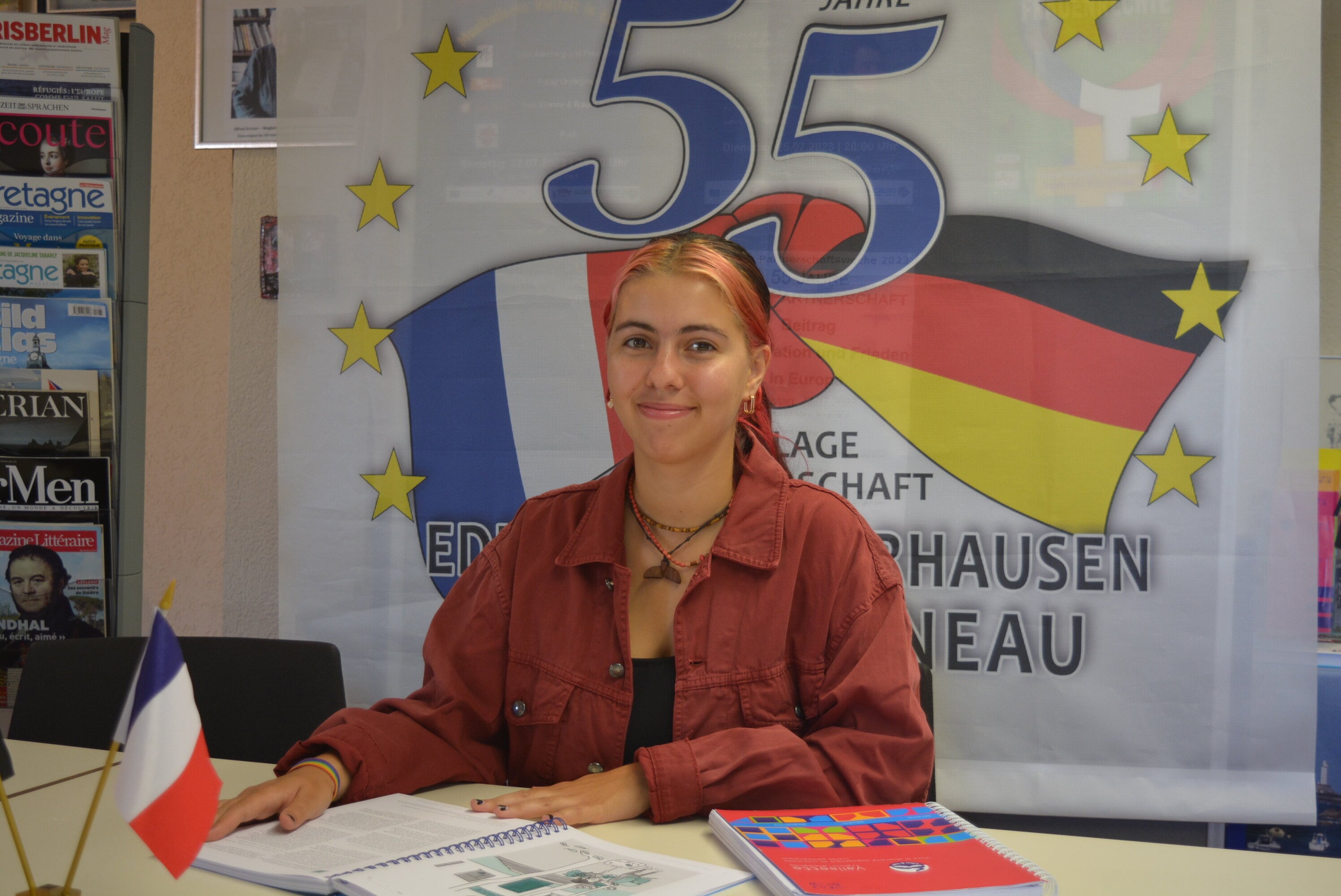 Magali Tarralle, la nouvelle volontaire franco-allemande